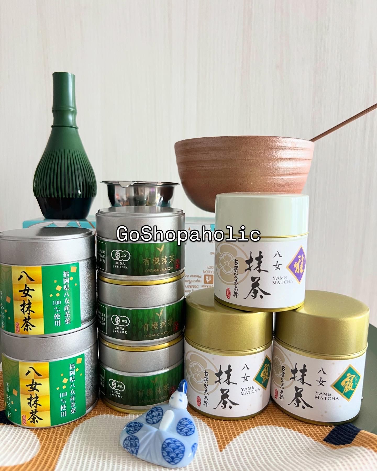Yame Matcha from Yame, Fukuoka, Japan.  • Ceremonial grade matcha green tea.
