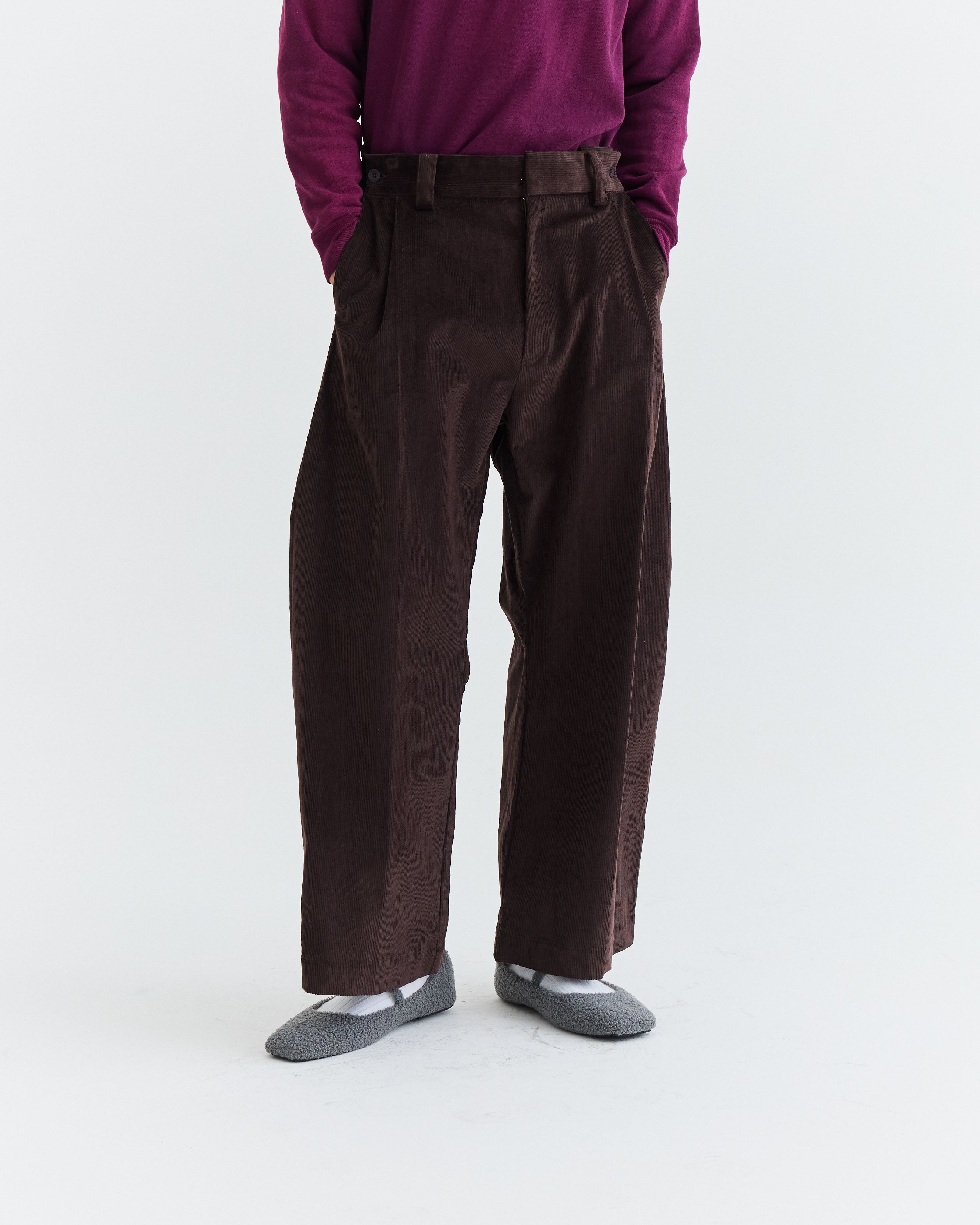 004 DEFECT — GROOVY BOY PANTS-SIZE M (CHOCOLATE )