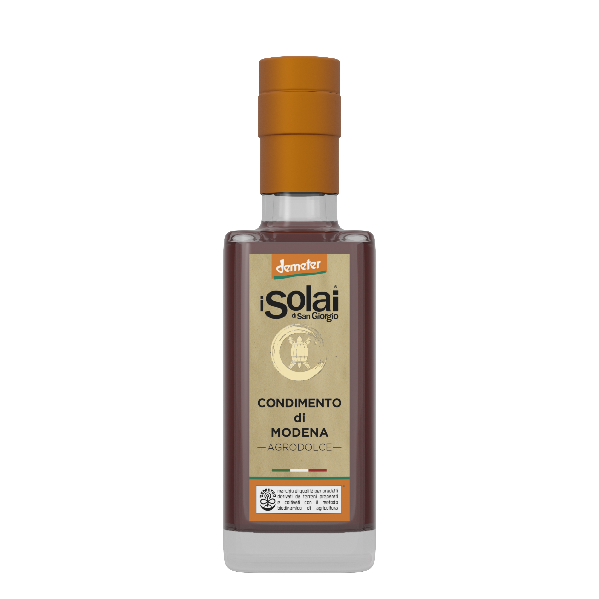 Sweet-Sour Balsamic Condiment of Modena I.G.P. BIO Demeter I Solai - 250ml
