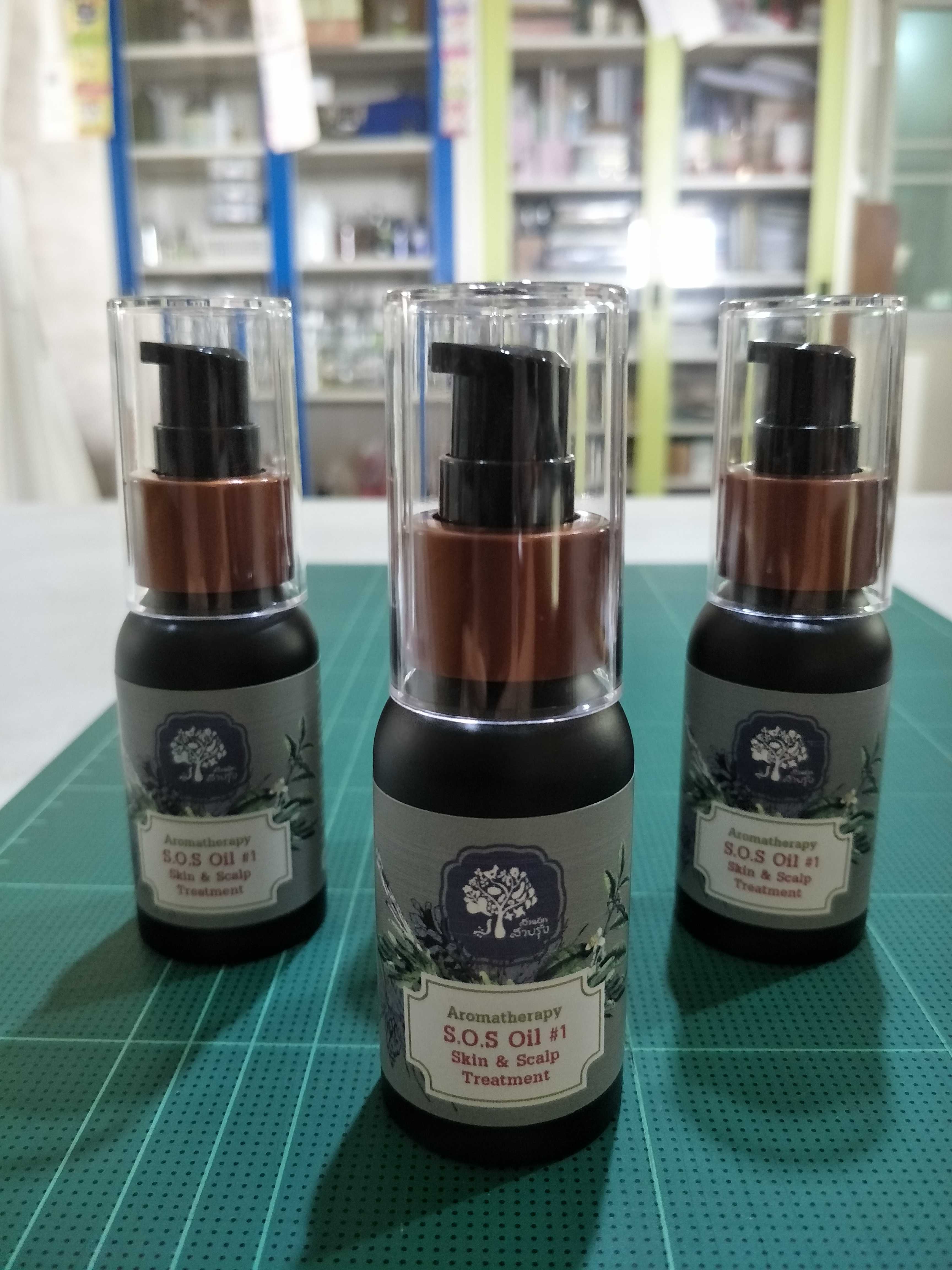 น้ำมัน S.O.S for Face & Scalp 50 มล.