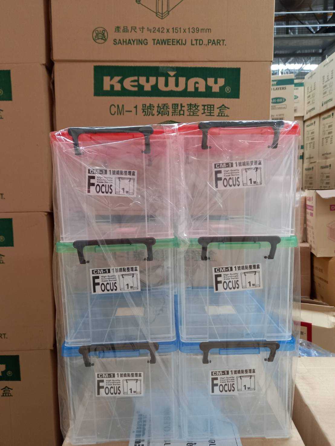 กล่องหูล็อค CM-1 บรรจุ 24 ชิ้น / ลัง