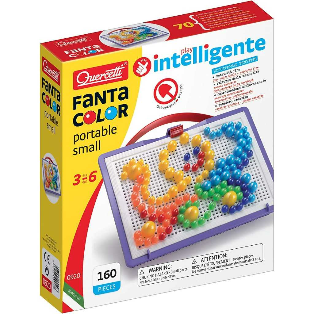 Quercetti FantaColor Tab เกมกระดานปักหมุดแฟนต้าคัลเลอร์แท็บ