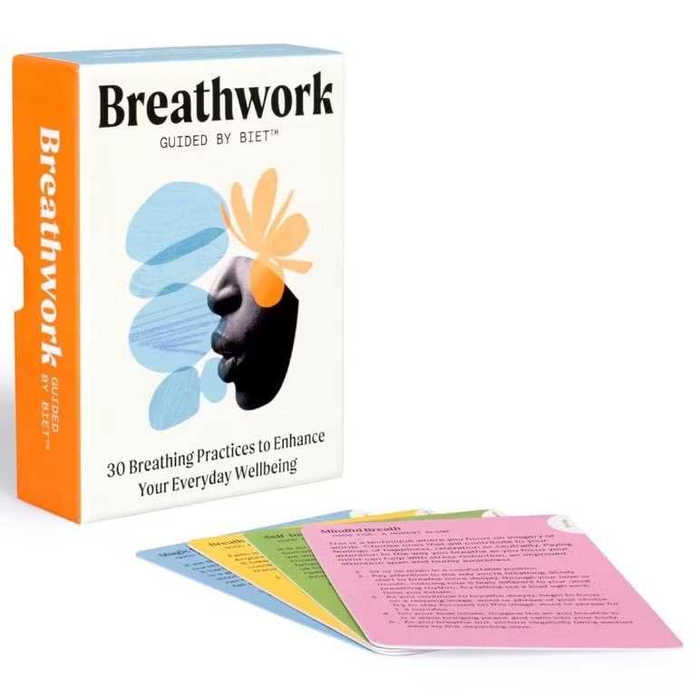 (Eng) Breathwork Guided 30 Breathing Practices to Enhance Your Everyday Wellbeing Cards