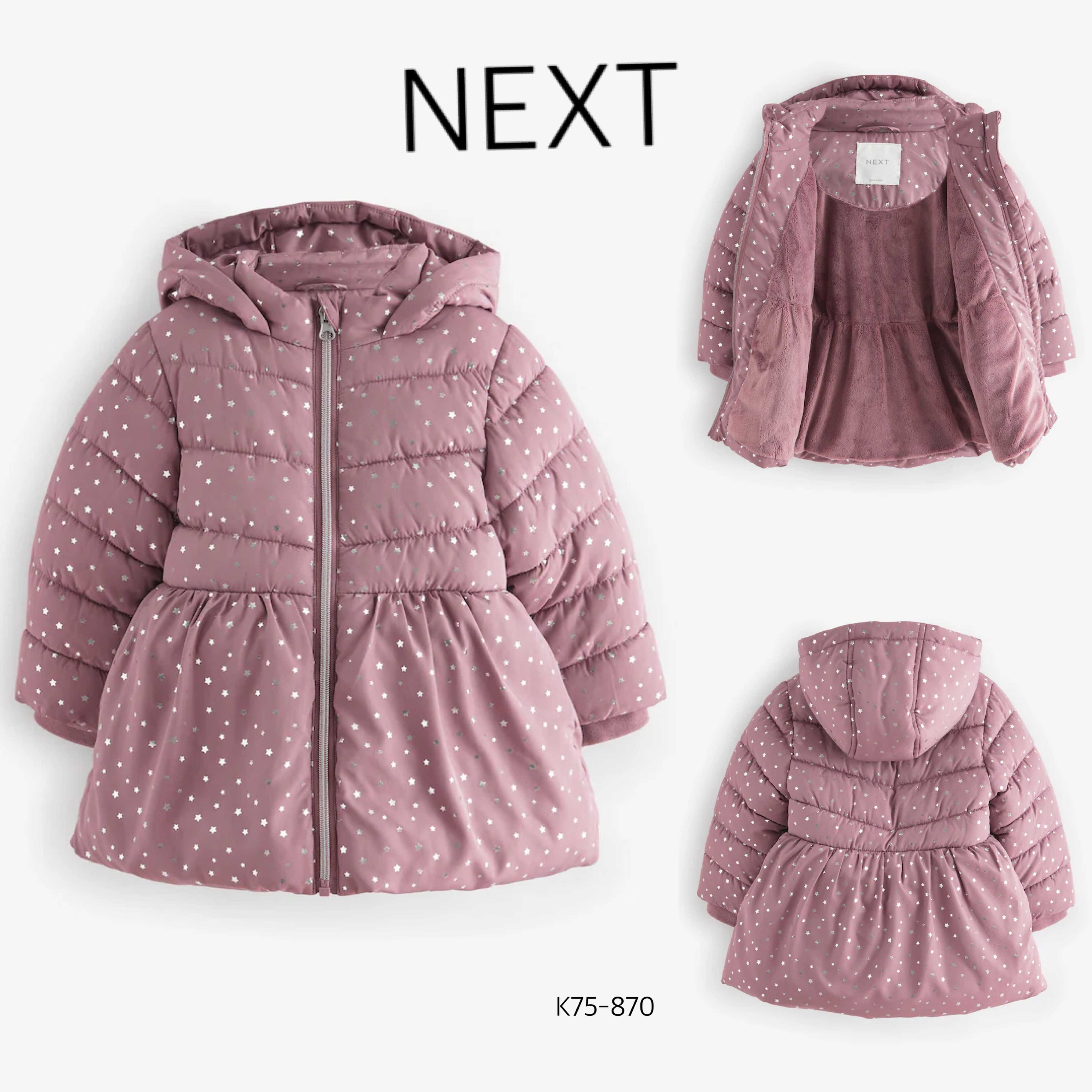 Preorder12-15วัน-(NEXT) แจ๊คเก็ตบุขน เหมาะกับ5-10องศา K75-870/Sz3m-7y