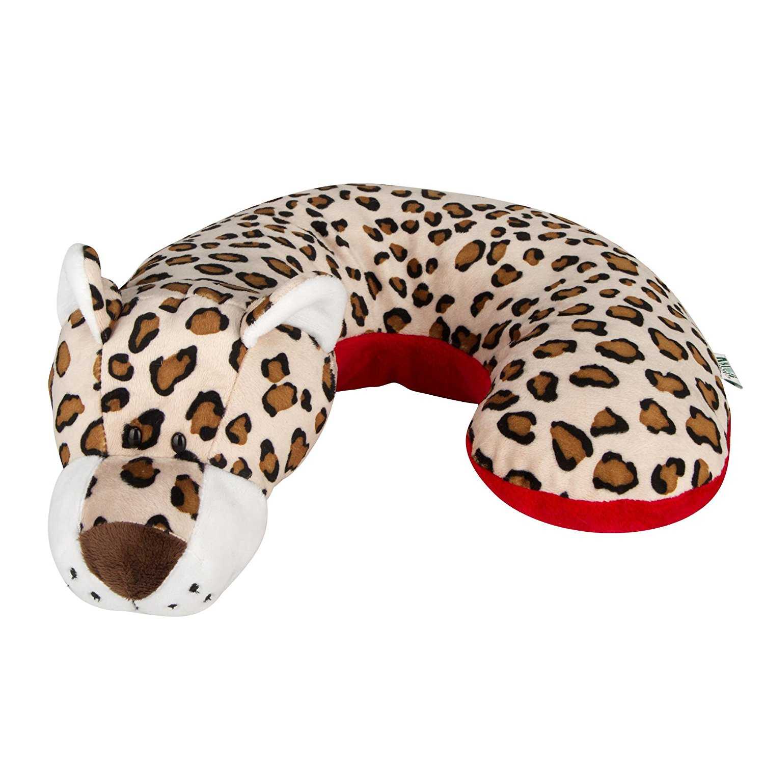 #หมอนรองคอเด็ก H.I.S.JUVENILE : HIS60115 (เเพ็คเกจไม่สวย)  Leopard Neck Support