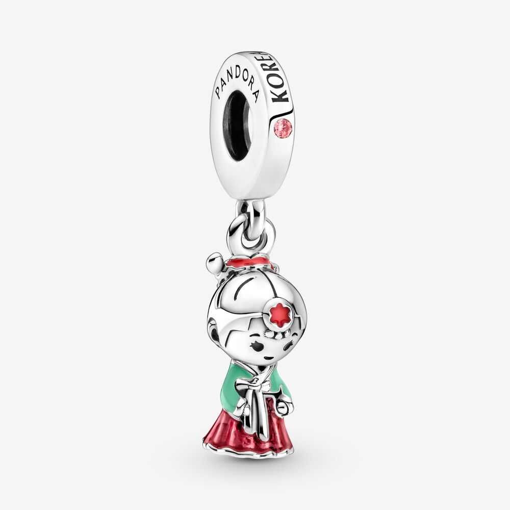 Korean Doll Hanbok Dangle Charm