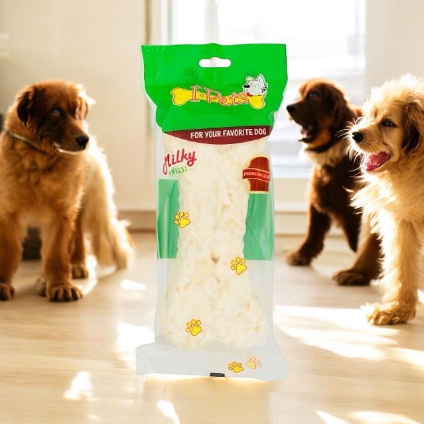 ไอ เพ็ท กระดูกเทียม รสนม I PETS CRUNCHY BONE MILKY🐕🐕‍🦺🦮🐶