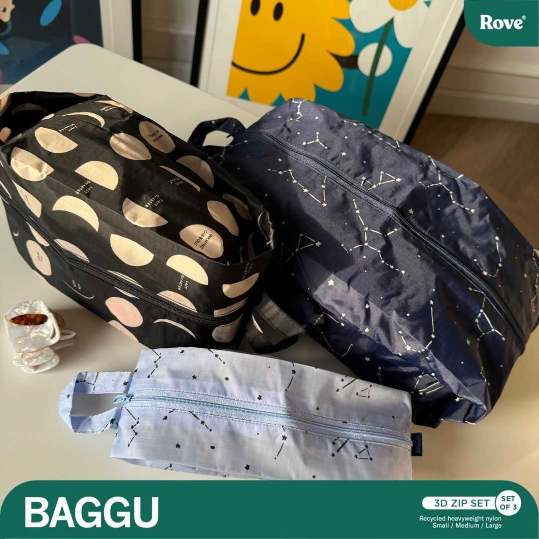 BAGGU 3D Zip - Night Sky