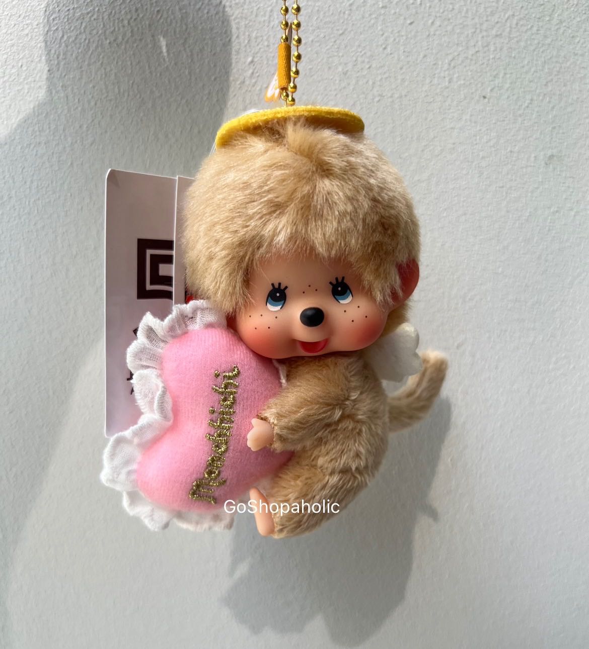 Sekiguchi Love Happy Angel Monchhichi Keychain Boys