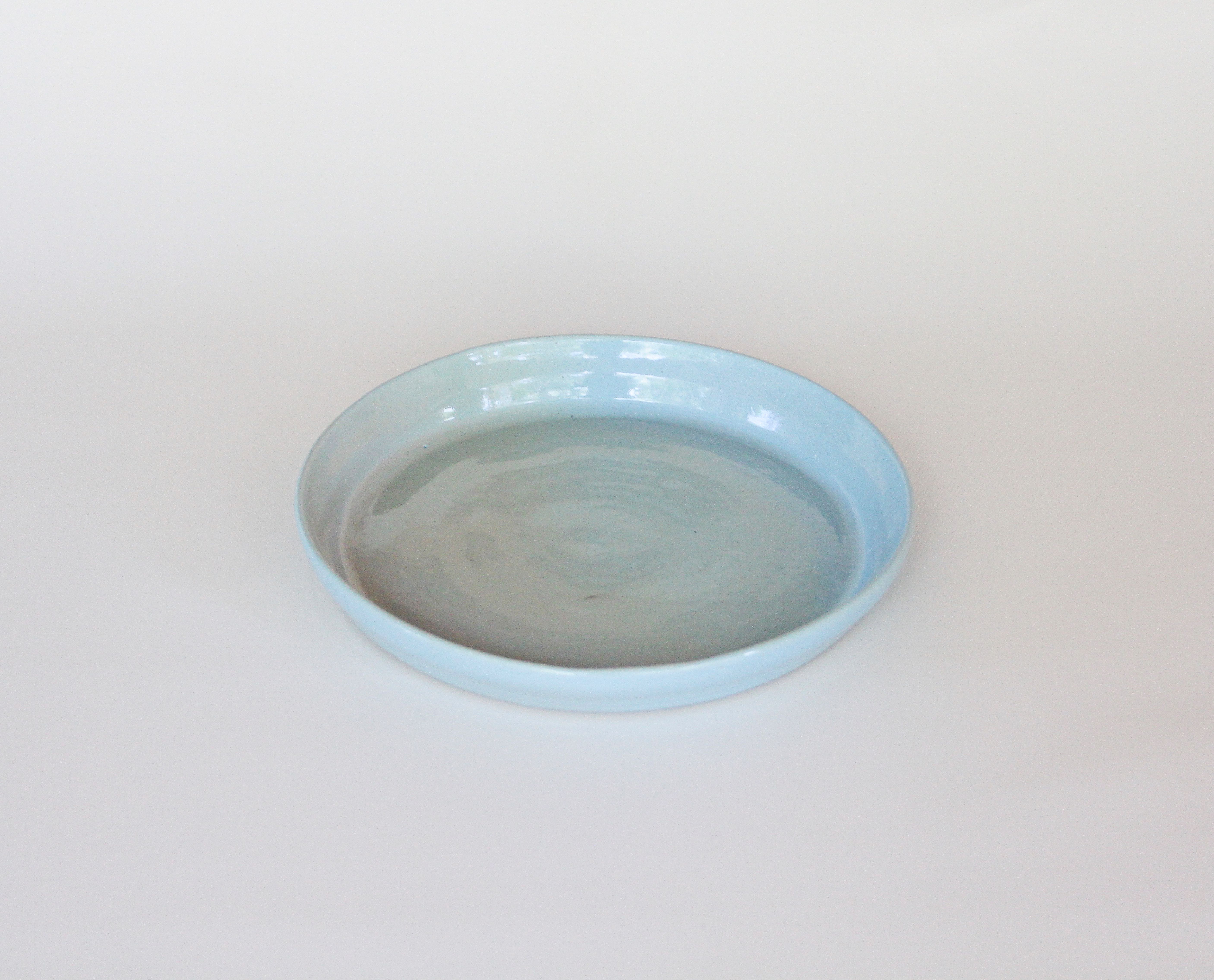 Sky Blue Gradient Plate