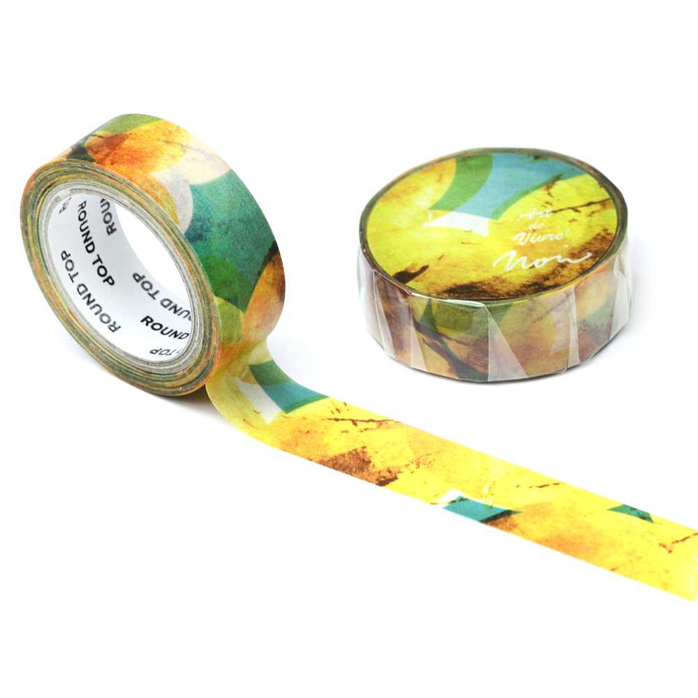 เทปตกแต่ง ATELIER NOIR - MASKING TAPE / GRAPEFRUIT MOON