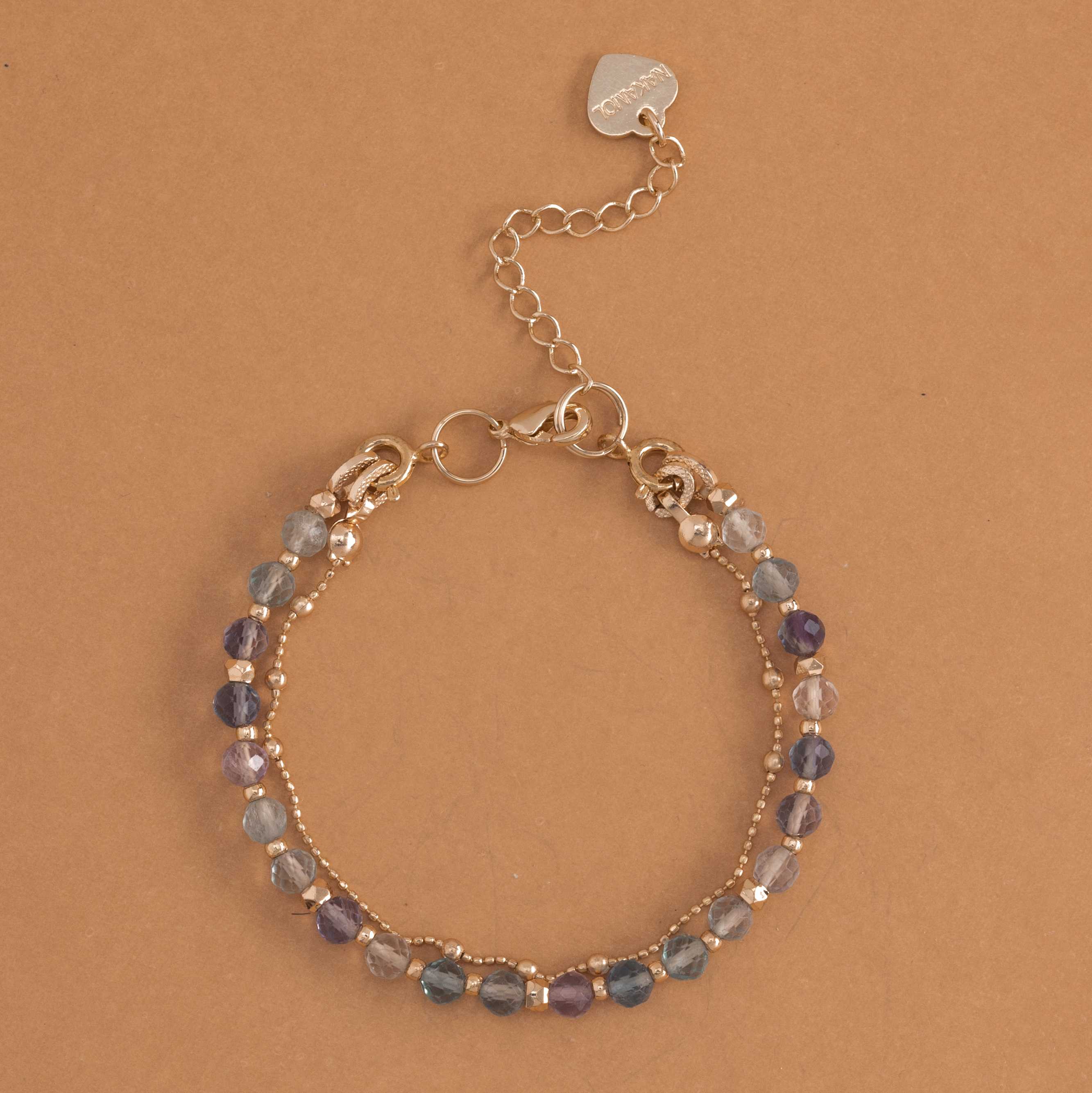 FLUORITE - LUCKY CHARM BRACELET