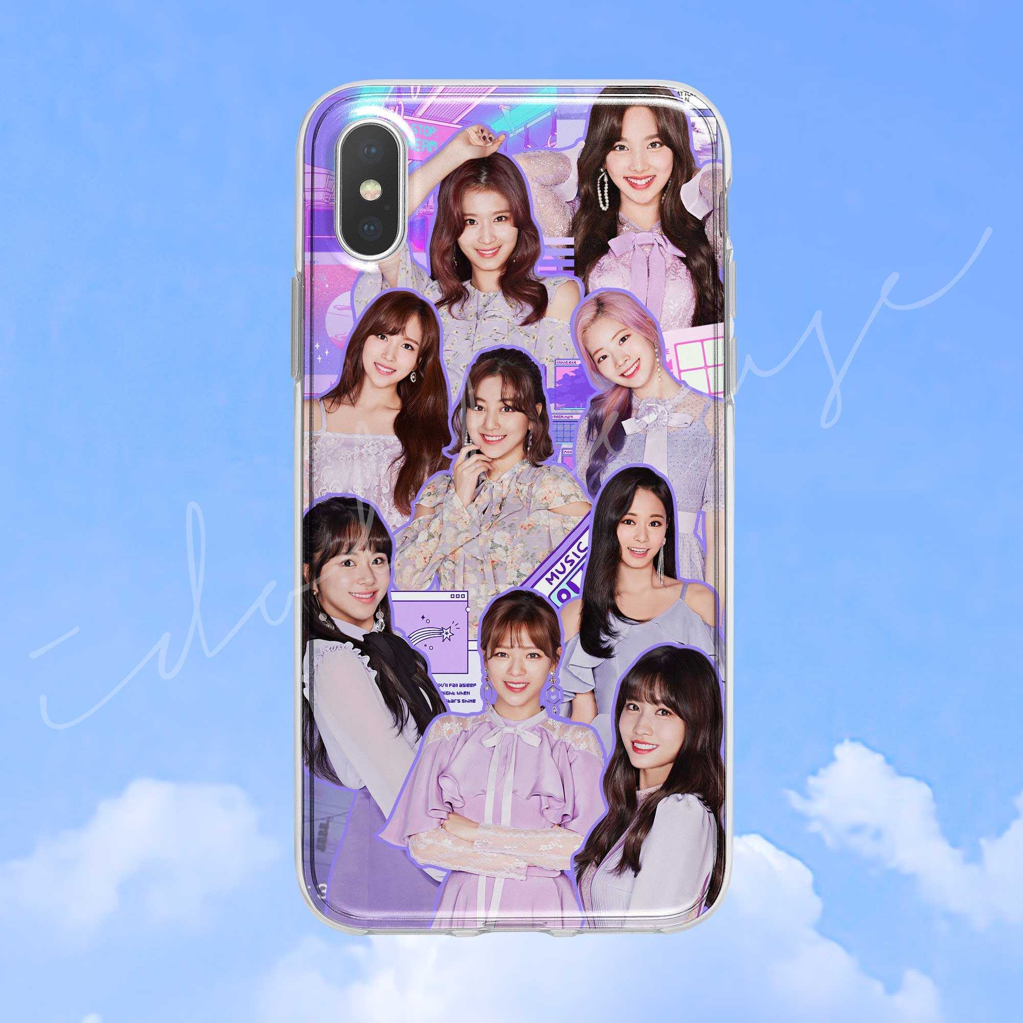 [พรีออเดอร์🇨🇳]  เคสสกรีนลาย Twice  ระบุรุ่นช่องหมายเหตุ