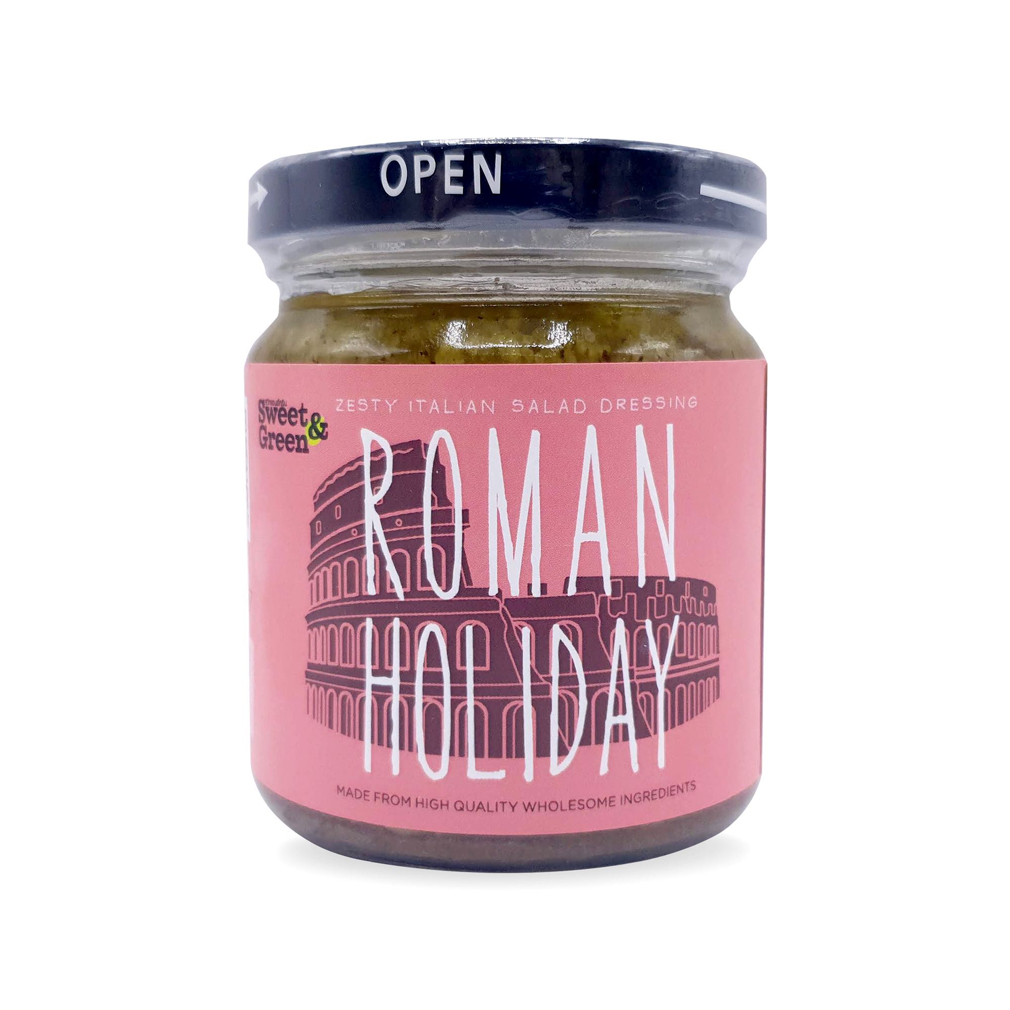 น้ำสลัด โรมัน ฮอลิเดย์ แบบกระปุก (Roman Holiday salad dressing)