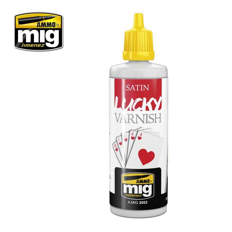 AMIG2052 SATIN LUCKY VARNISH (BIG 60 ML SIZE)