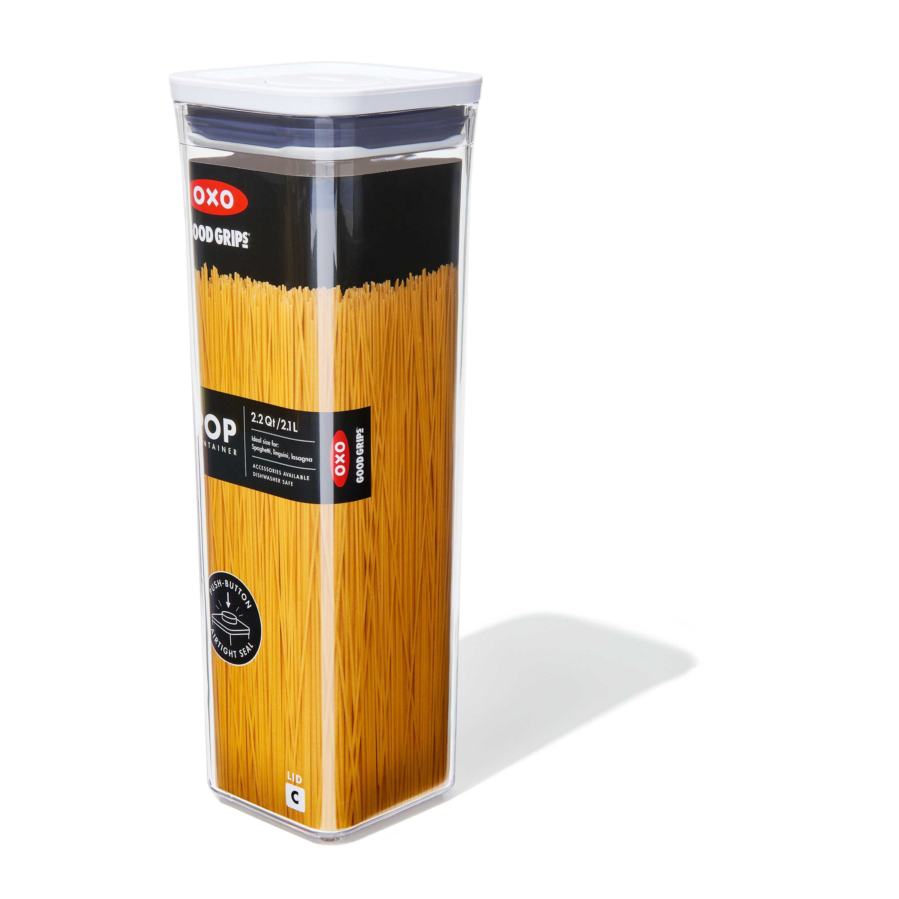 กล่องถนอมอาหาร สี่เหลี่ยมจัตุรัส ขนาดเล็ก  2.1 ลิตร l OXO GG POP CONTAINER SMALL SQUARE (2.1 L)