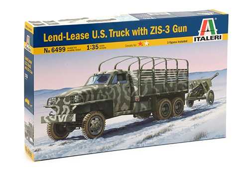 1/35 LEND LEASE U.S.TRUCK with ZIS - 3 gun
