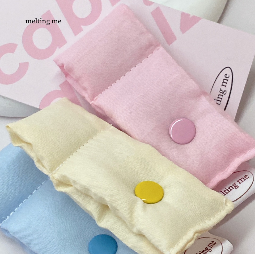 melting me : Pastel - Cable organizer  ที่จัดเก็บสายชาร์จนุ่มฟู เซฟสายชาร์จสุดๆ