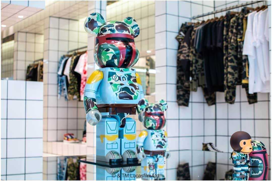 BE@RBRICK BAPE BOBA FETT 100％+400%