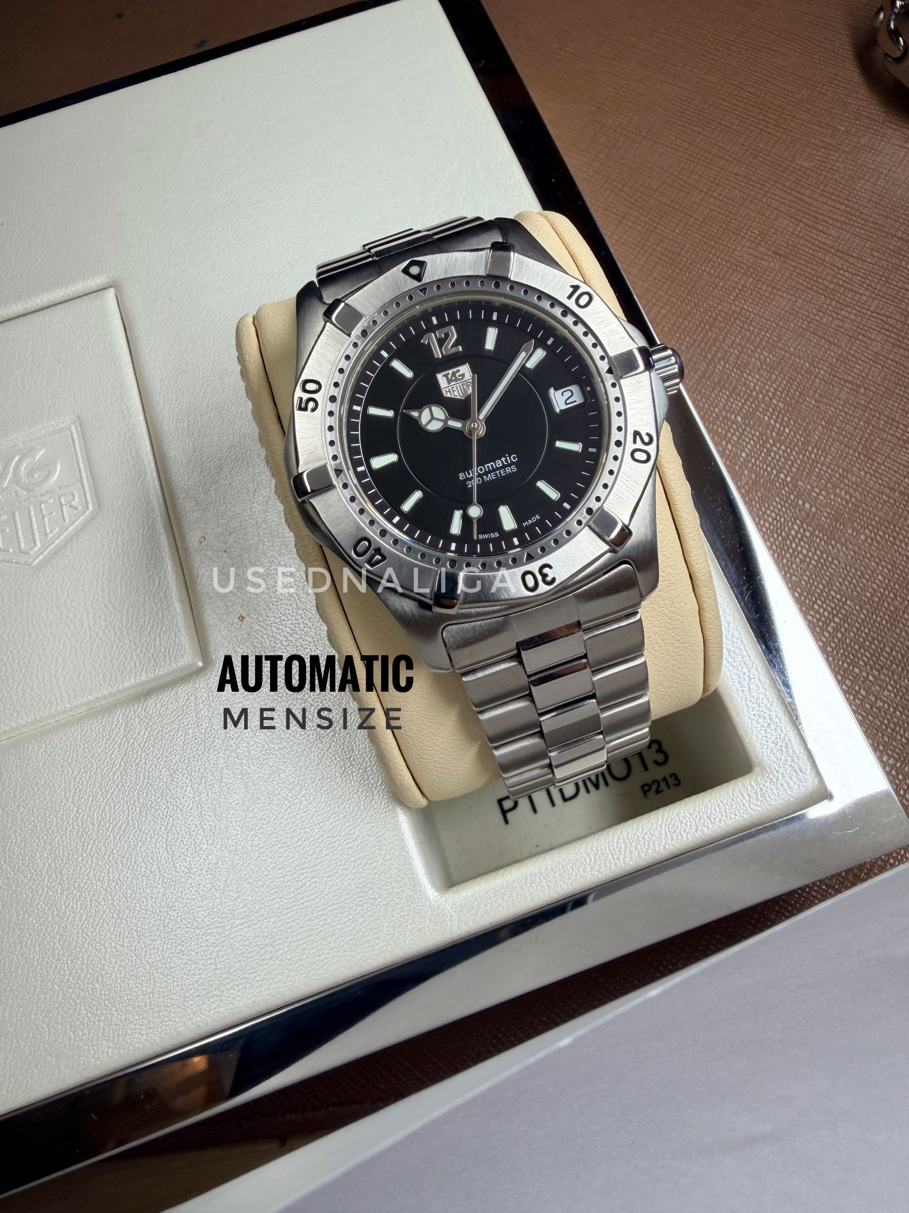 Tag Heuer  Automatic S2000 BLK Mensize