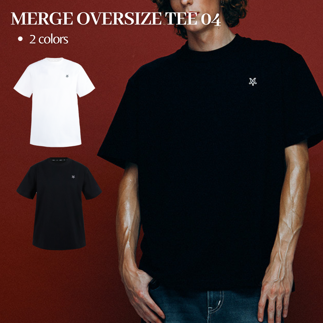 Merge Official - Merge Oversized Tee 04 (พร้อมส่ง)