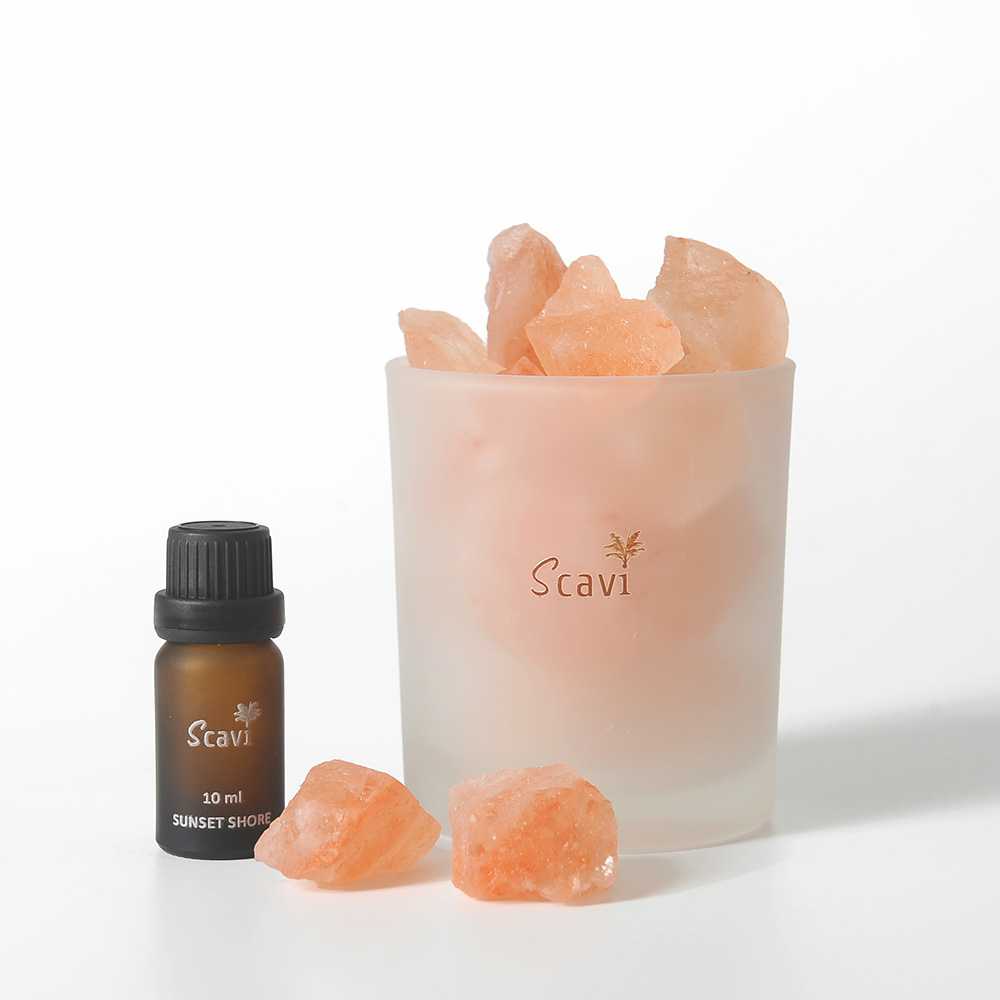 Himalayan Salt Diffuser Aromatherapy Sunset Shore