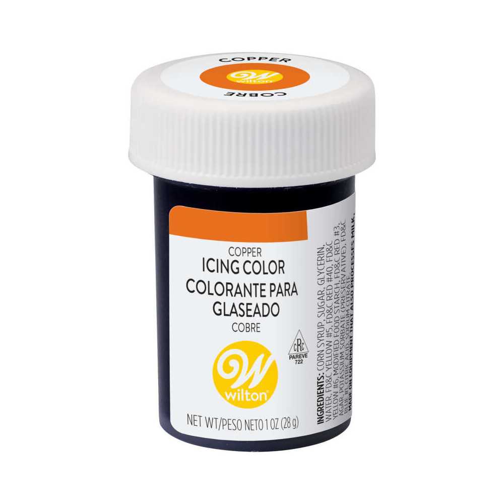 Wilton Copper Icing Color Gel สีทองแดง 1 Oz.