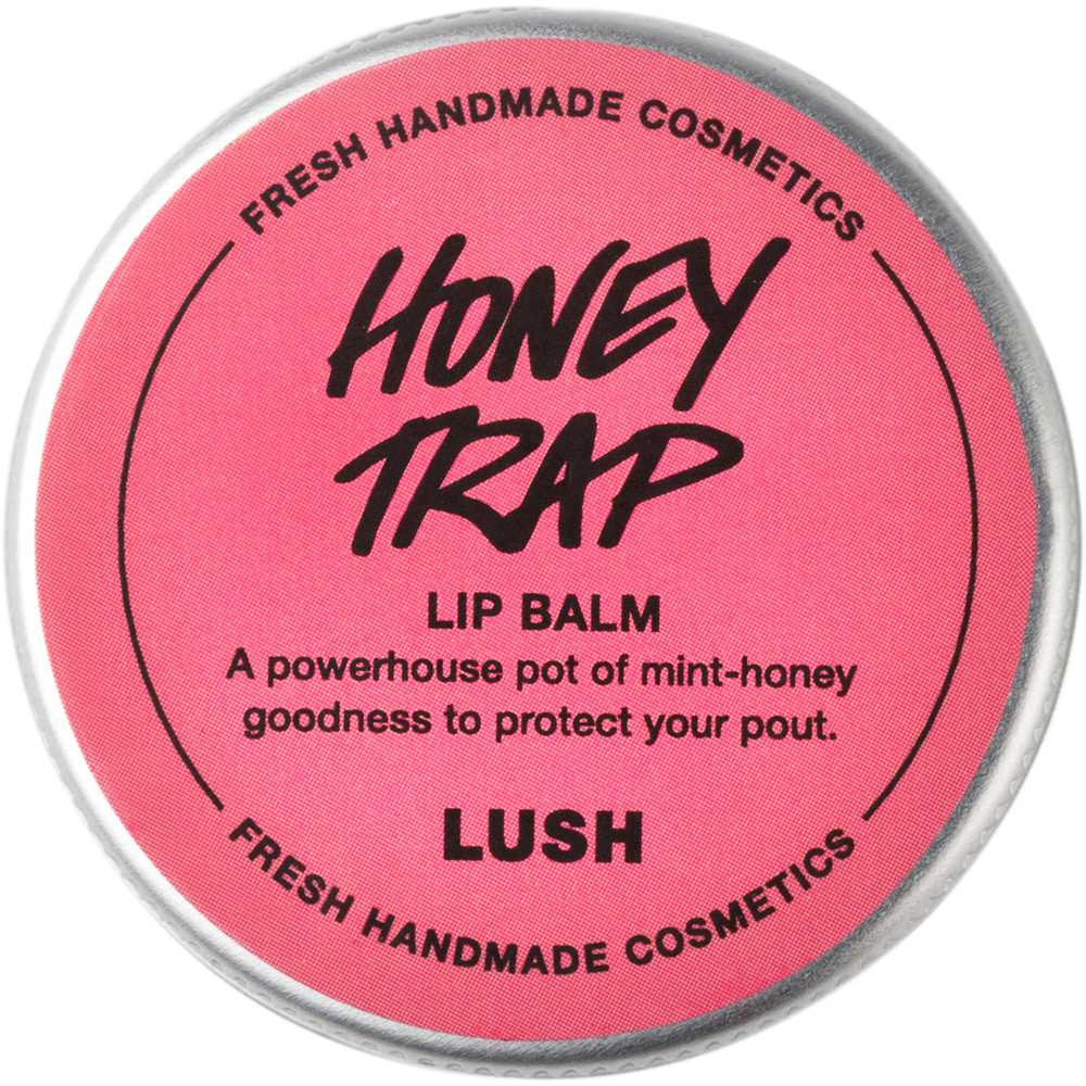 LUSH Honey Trap Lip Balm 12g ลิปบาล์ม ลิปมันบํารุงริมฝีปาก