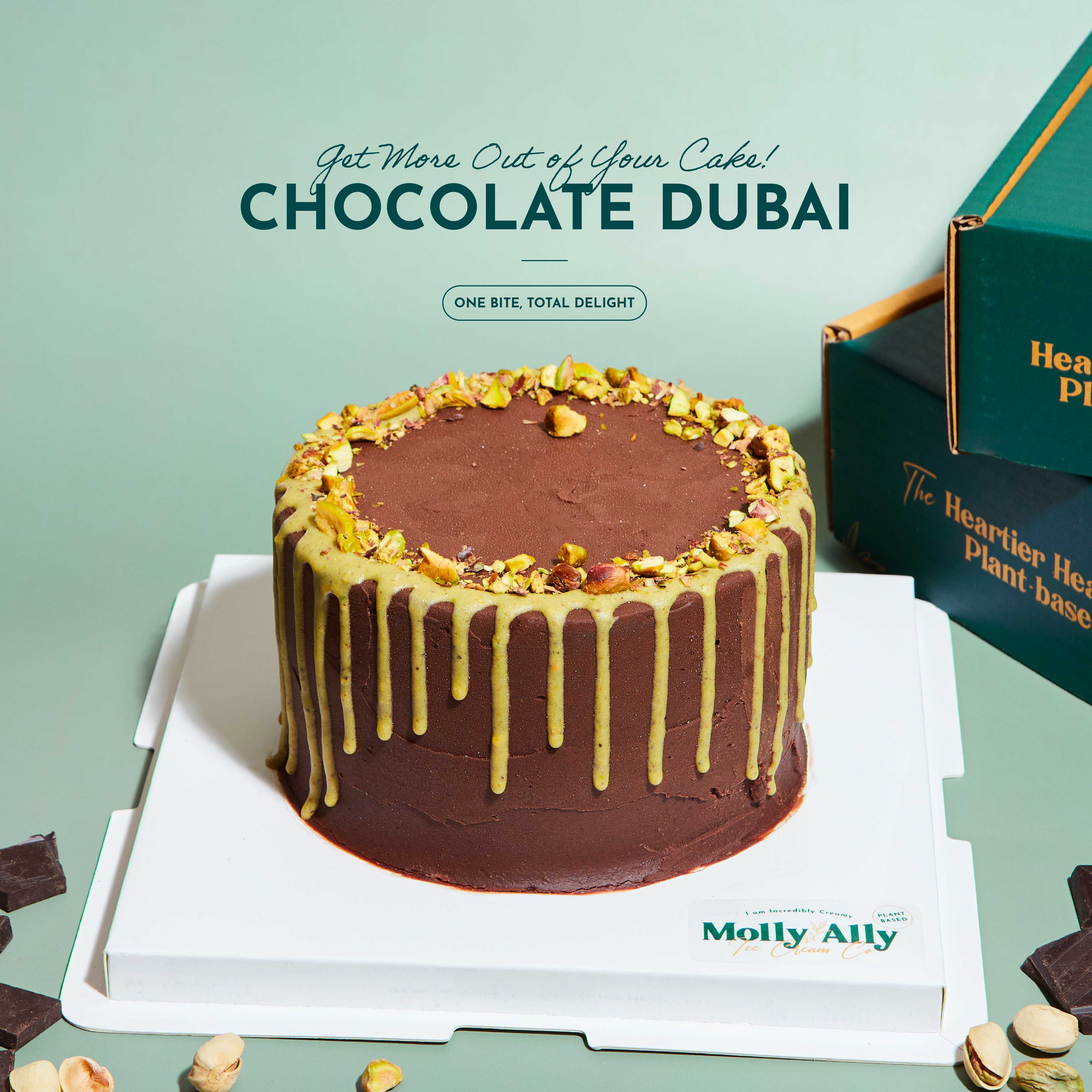 🎂Chocolate Dubai Ice Cream Cake🍫 
