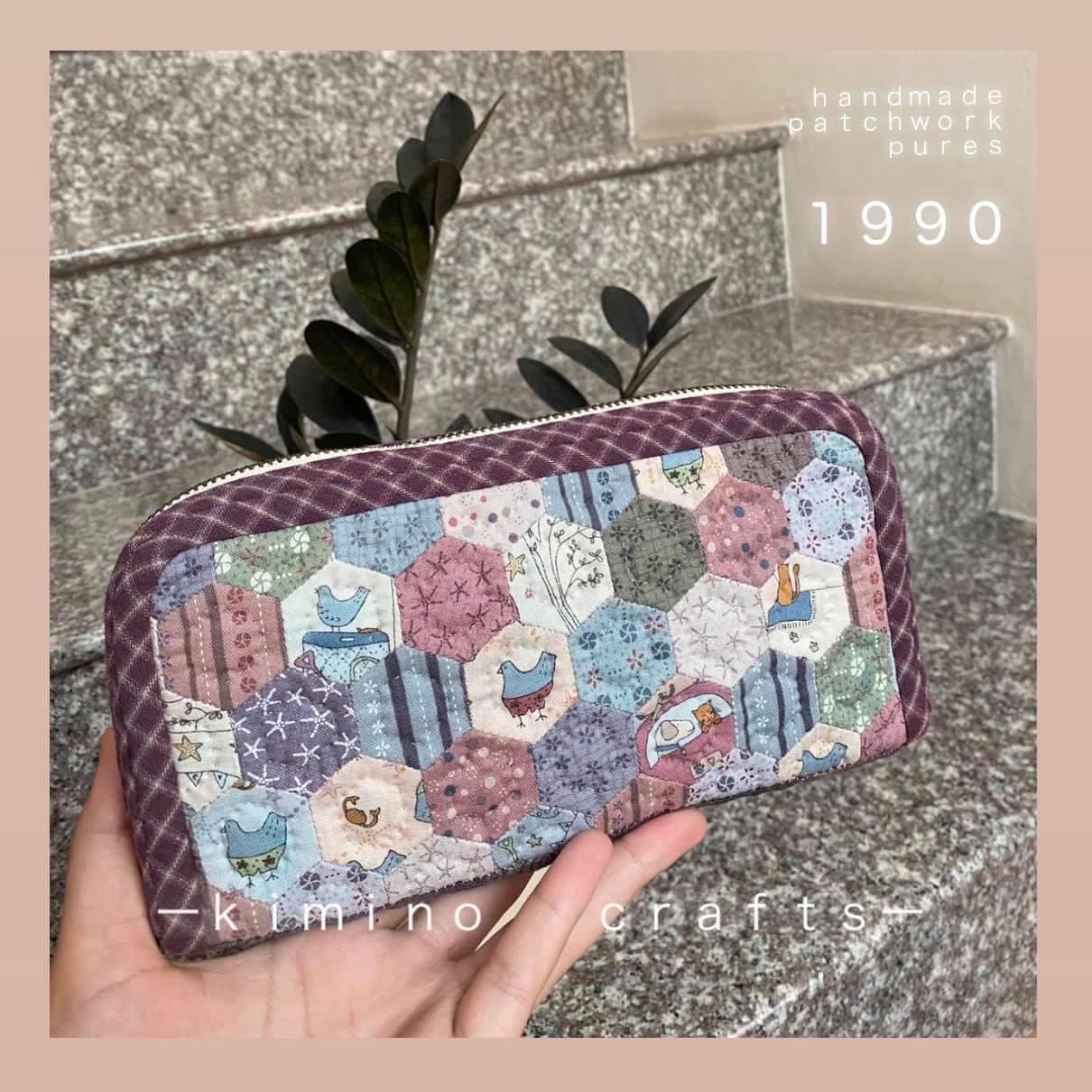 #KiminoCrafts กระเป๋าตังค์ใบยาว 1