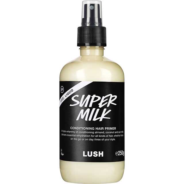 LUSH SUPER MILK CONDITIONING SPRAY สเปรย์ผมแห้ง ครีมนวดผม