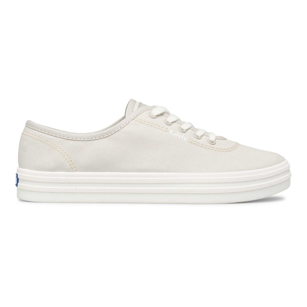 Keds รุ่น Breezie Canvas รองเท้าผ้าใบ ผู้หญิง สี Grey - WF65861