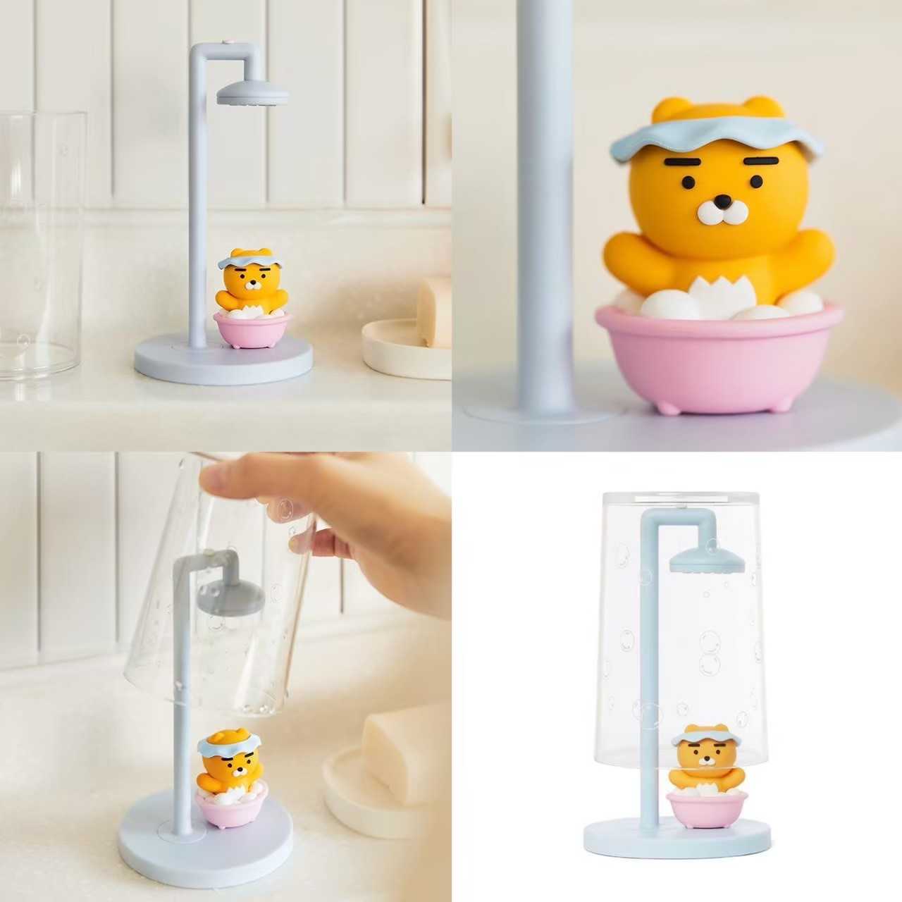 🛁 Kakao Friends ของแท้ 100% แก้วน้ำ+ขาตั้ง Ryan คว่ำแก้ว ที่วางแปรงสีฟัน Gargle Cup & Stand