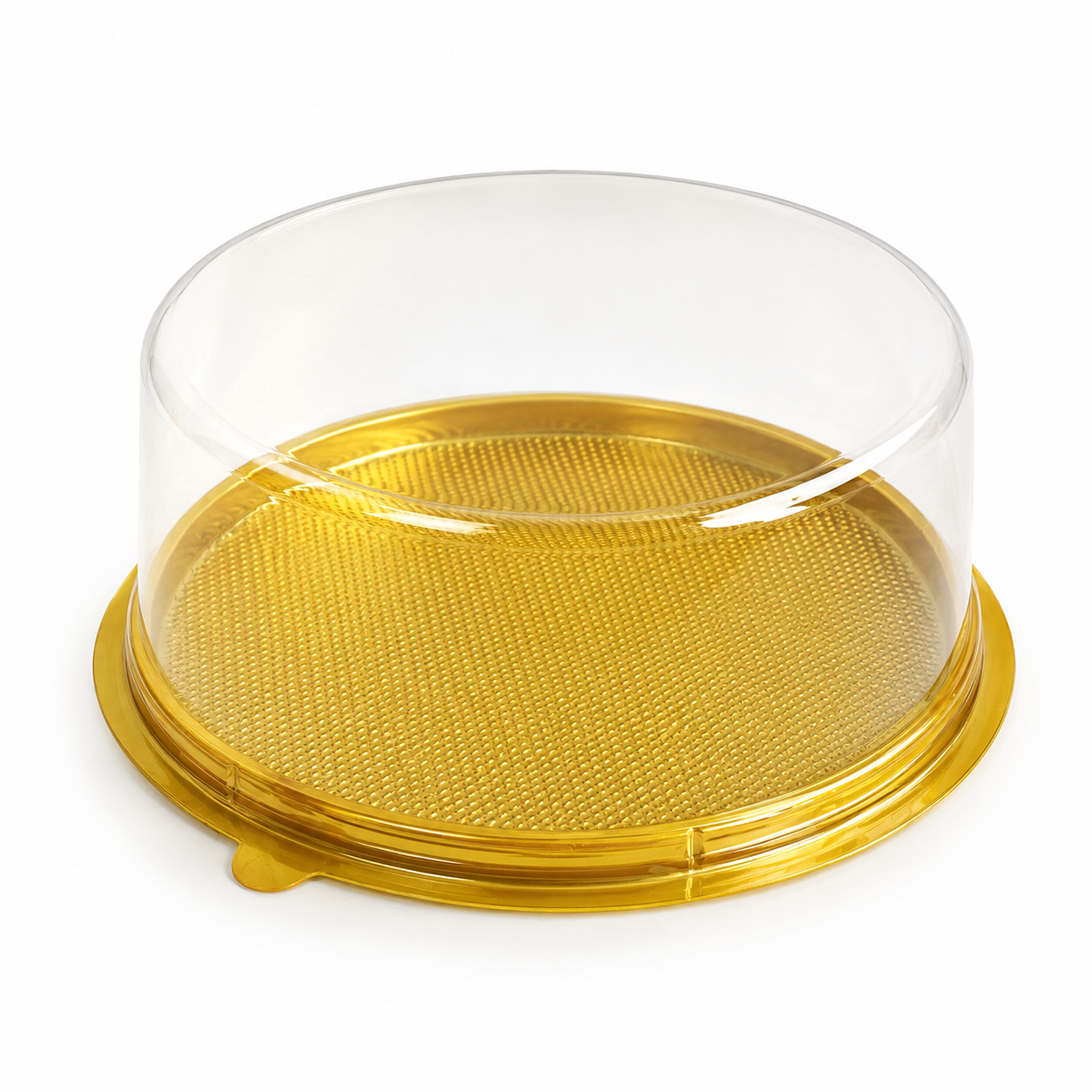 (ห่อ 10 ชุด) เค้ก 3 ปอนด์กลมฐานทอง P101BX76GL