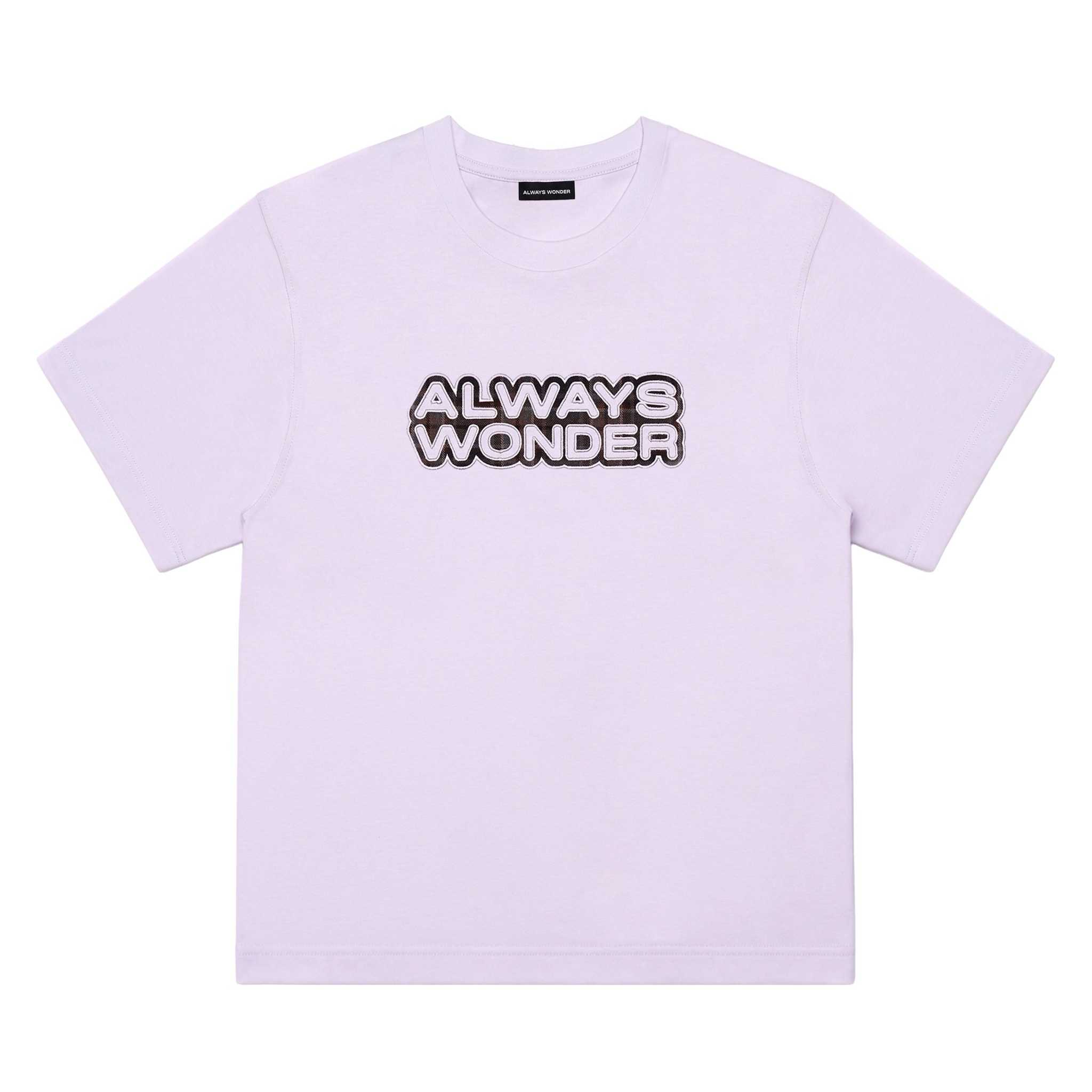The Wonder Mark Oversized Tee | Lavender Haze