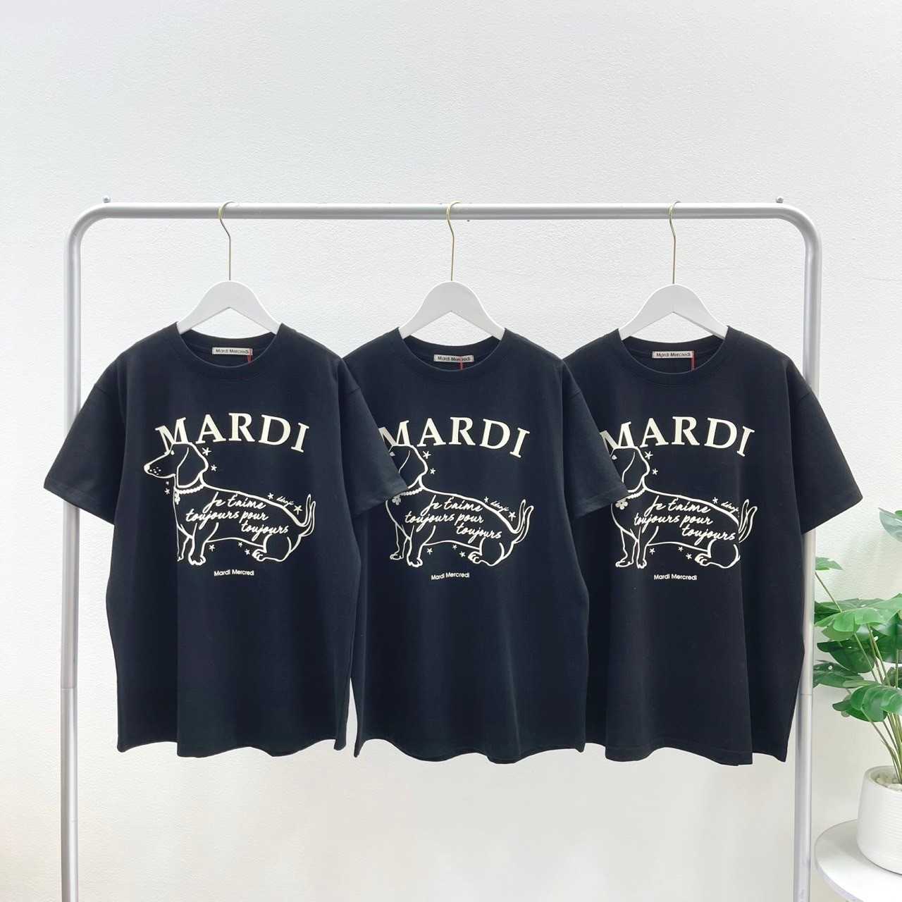Mardi Swing the Tail ddanji T-Shirt (Black/Ivory)