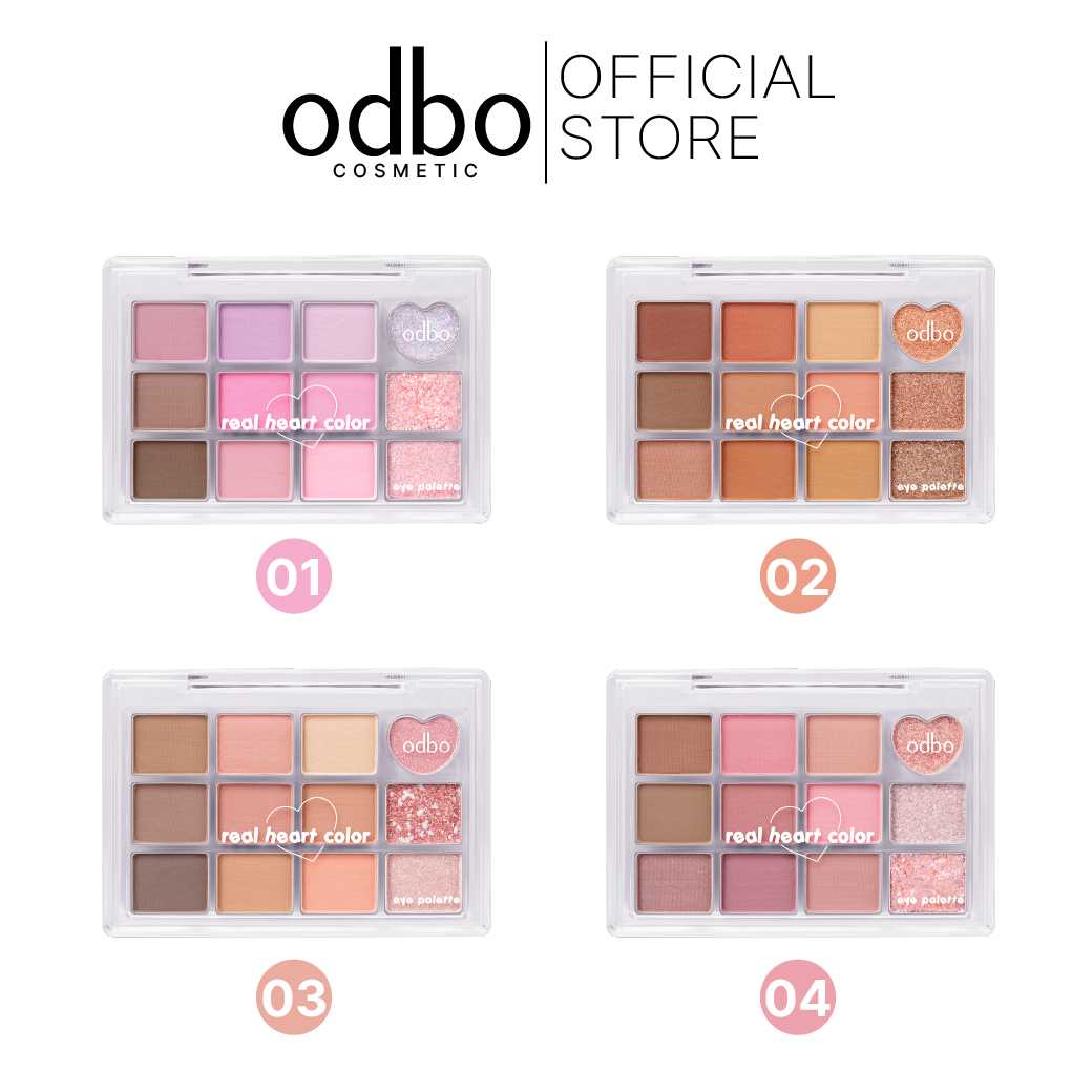 โอดีบีโอ เรียล ฮาร์ท คัลเลอร์ อาย พาเลท OD2019