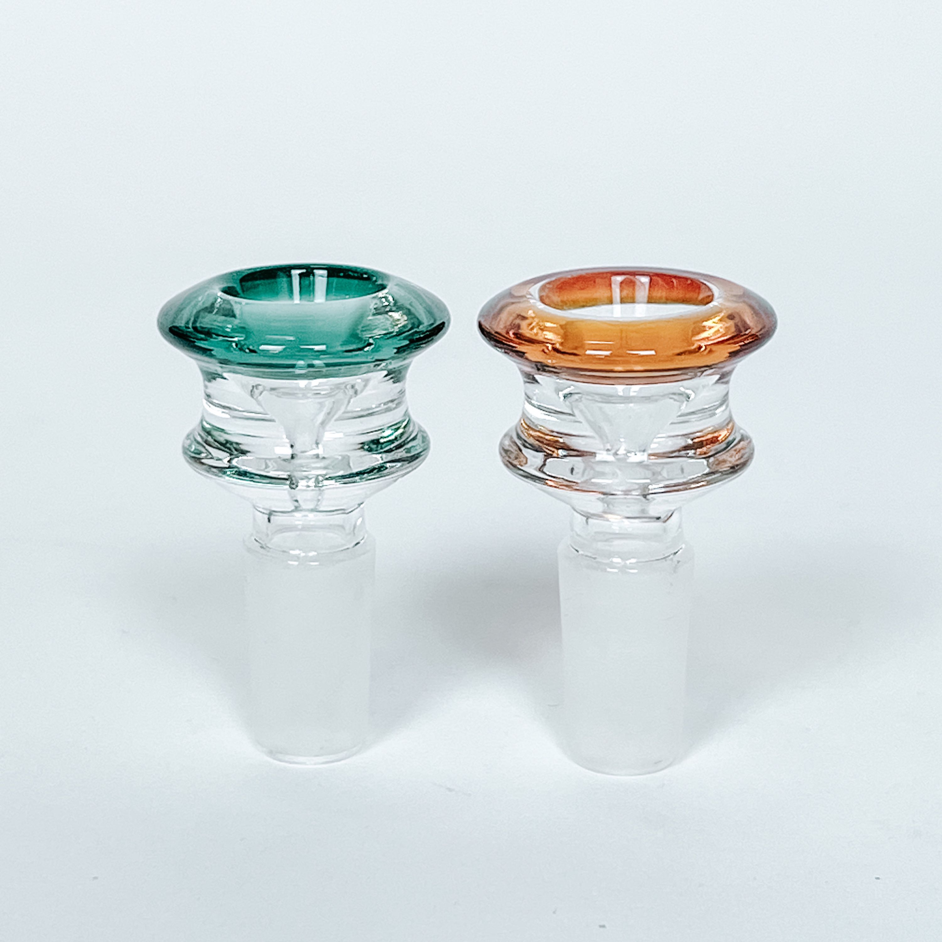 (14 mm) Concave Colored Glass Bowl