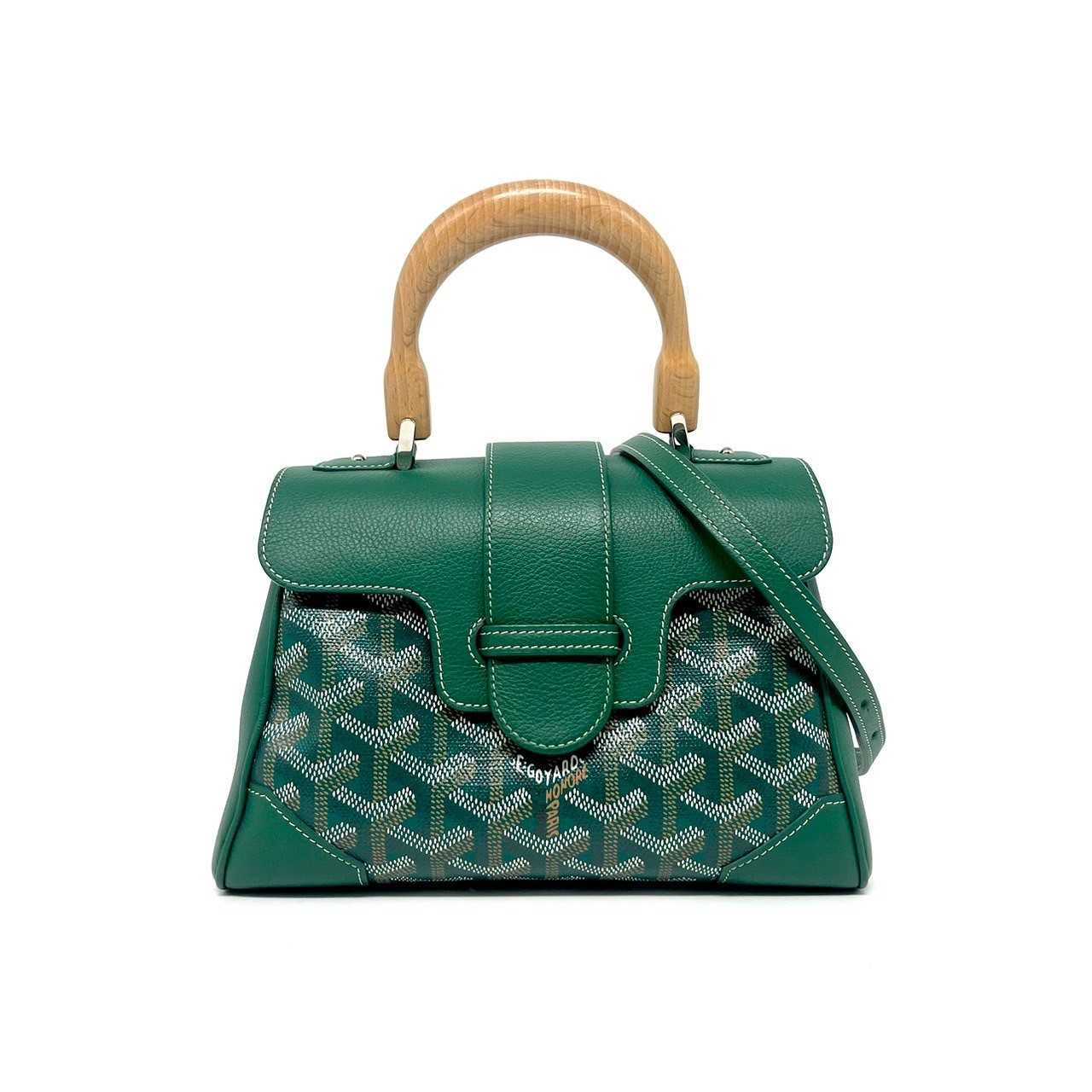 Goyard Saigon mini green dc22