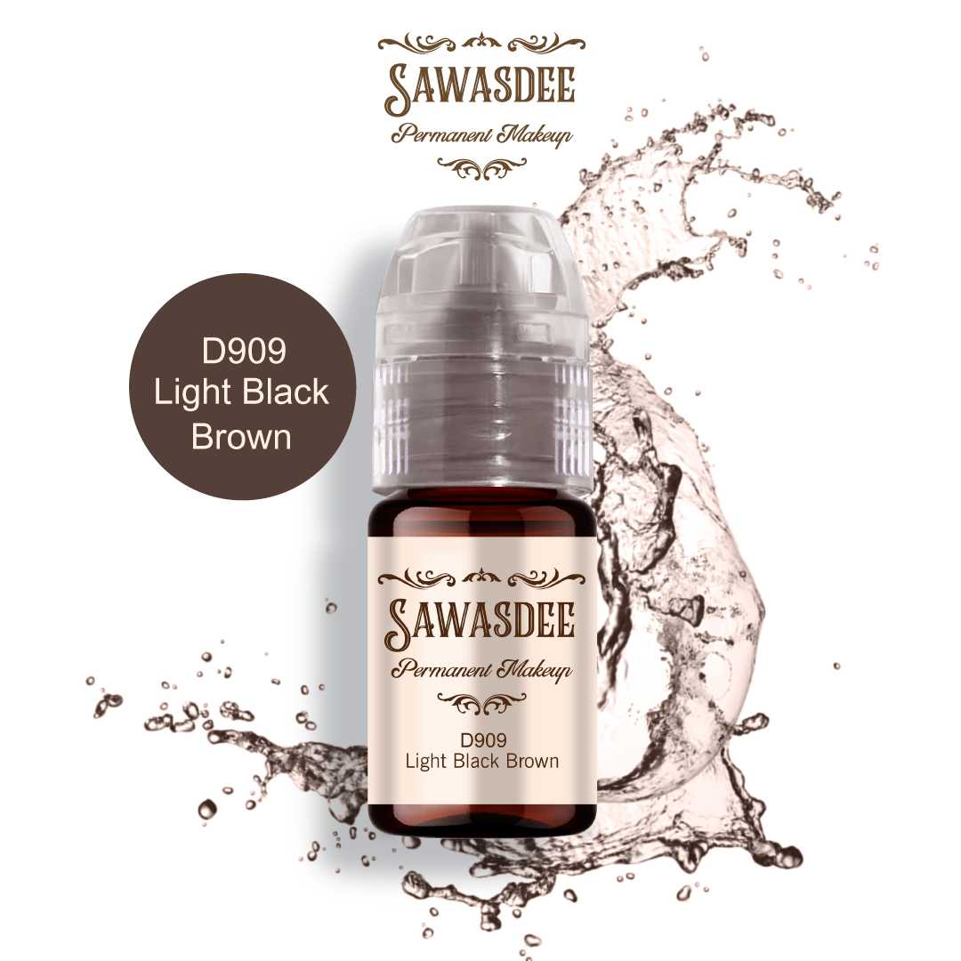 SAWASDEE สีใหม่เครือ GM D909 Light Black Brown