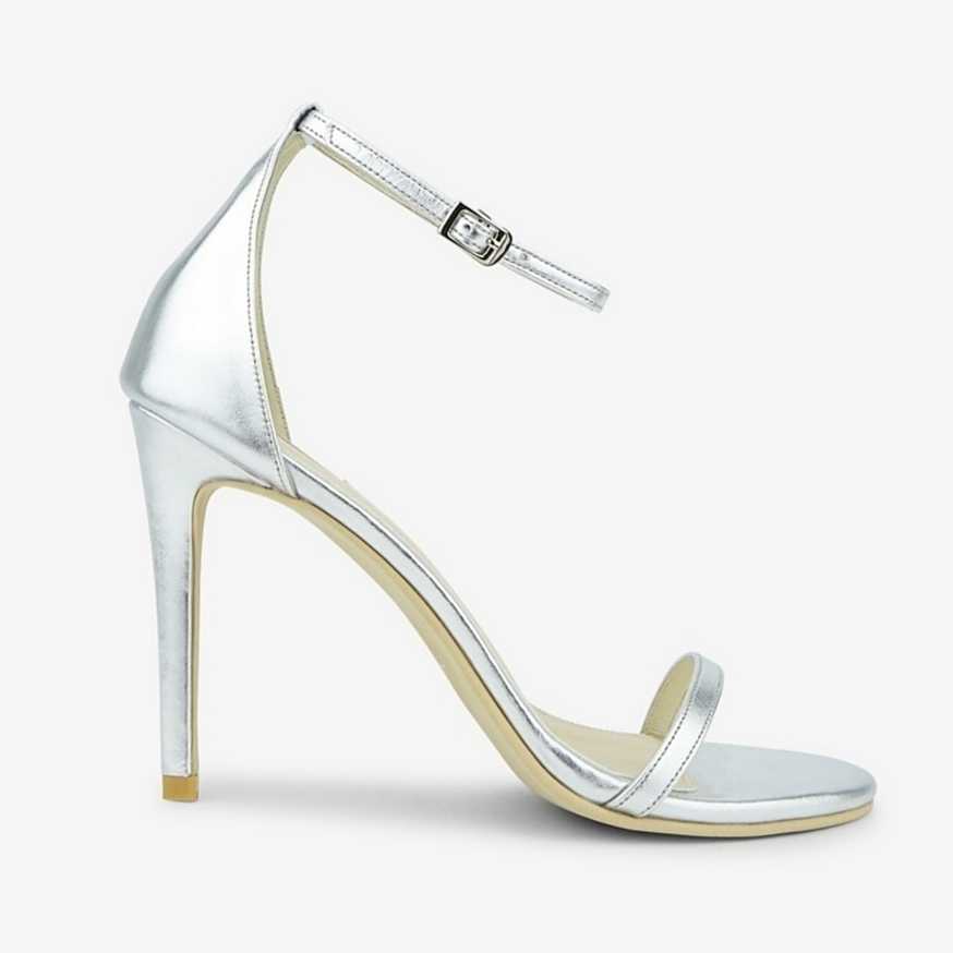 SALE! รองเท้าส้นสูง Vanilla sky high heels - Silver