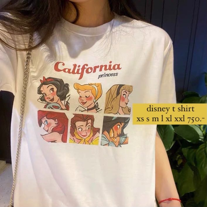 (PRE ORDER) princess disney t shirt