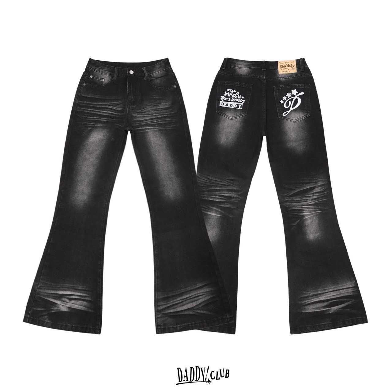 DADDYCLUB | Made By Heart Jeans กางเกงยีนส์ สุดน่ารัก
