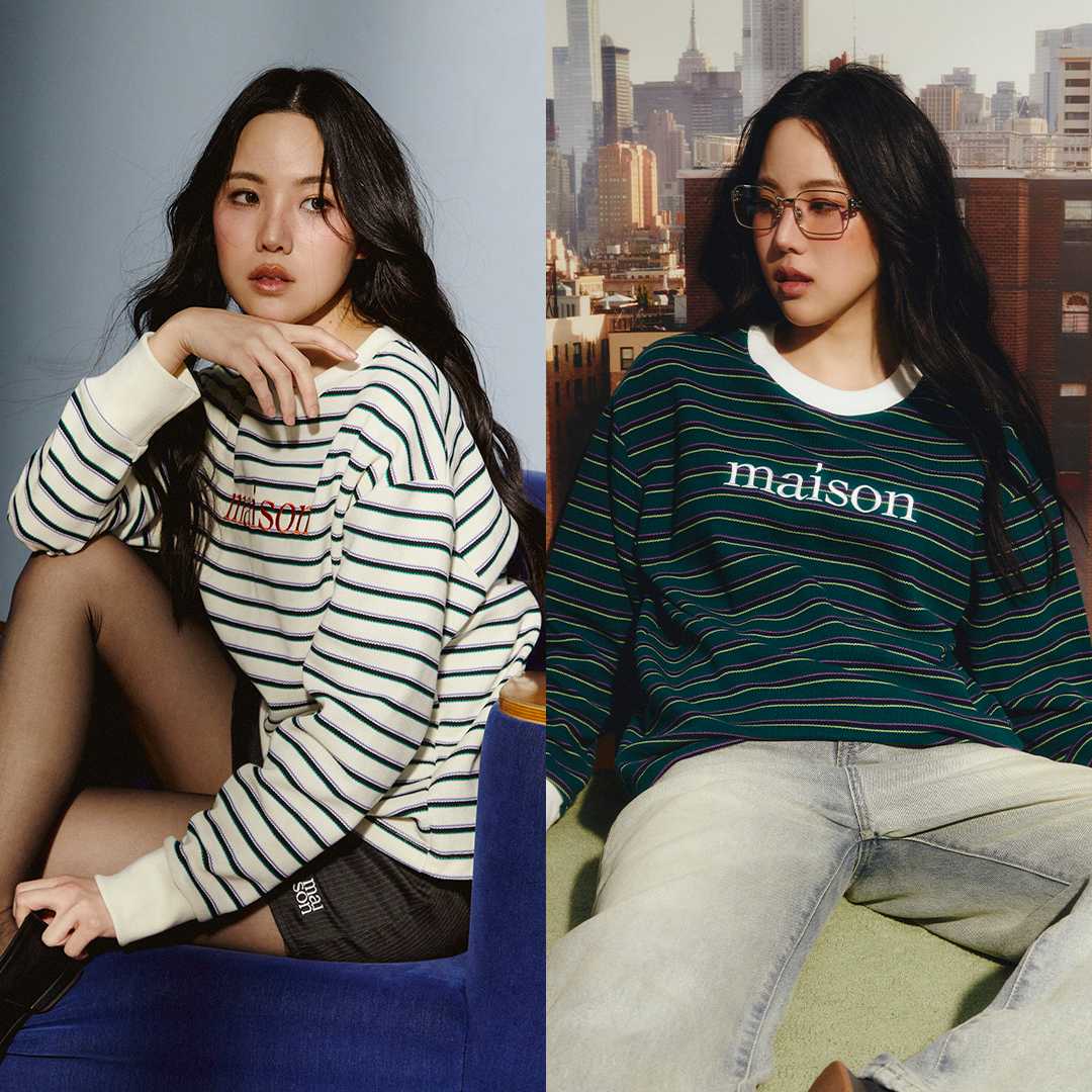 maison KEEPS | Paul Long Sleeve Top | Unisex | เสื้อสเวตเตอร์ ลายทาง