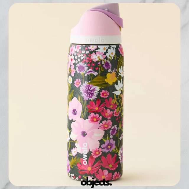 Owala UO Exclusive Painted Meadow FreeSip 32 oz Water Bottle