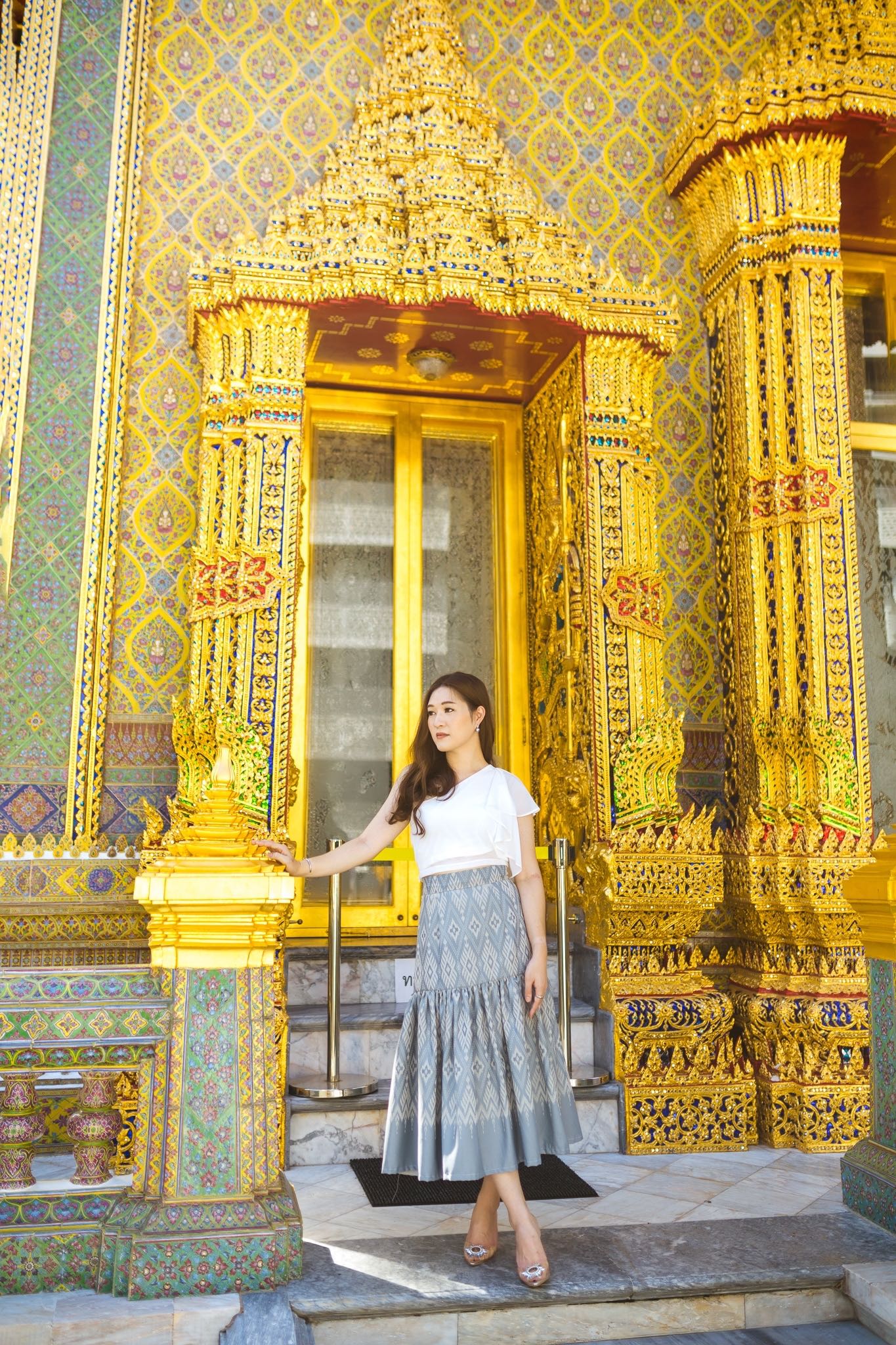 ballet balloon skirt thai grand gray 