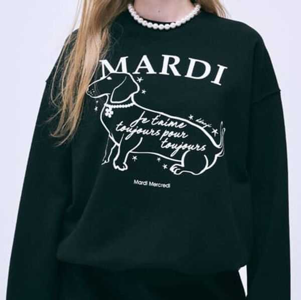 Mardi DDanji Flower Choker Sweater