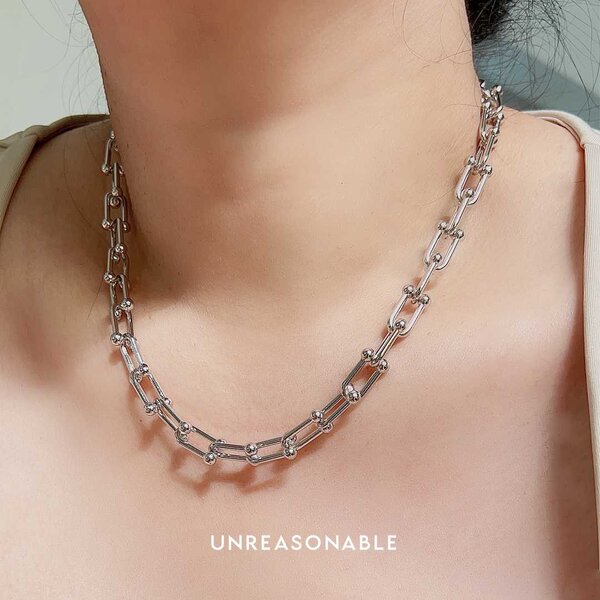 สร้อยคอ Chain สีเงิน UA0852-01 Unreasonable Accessories