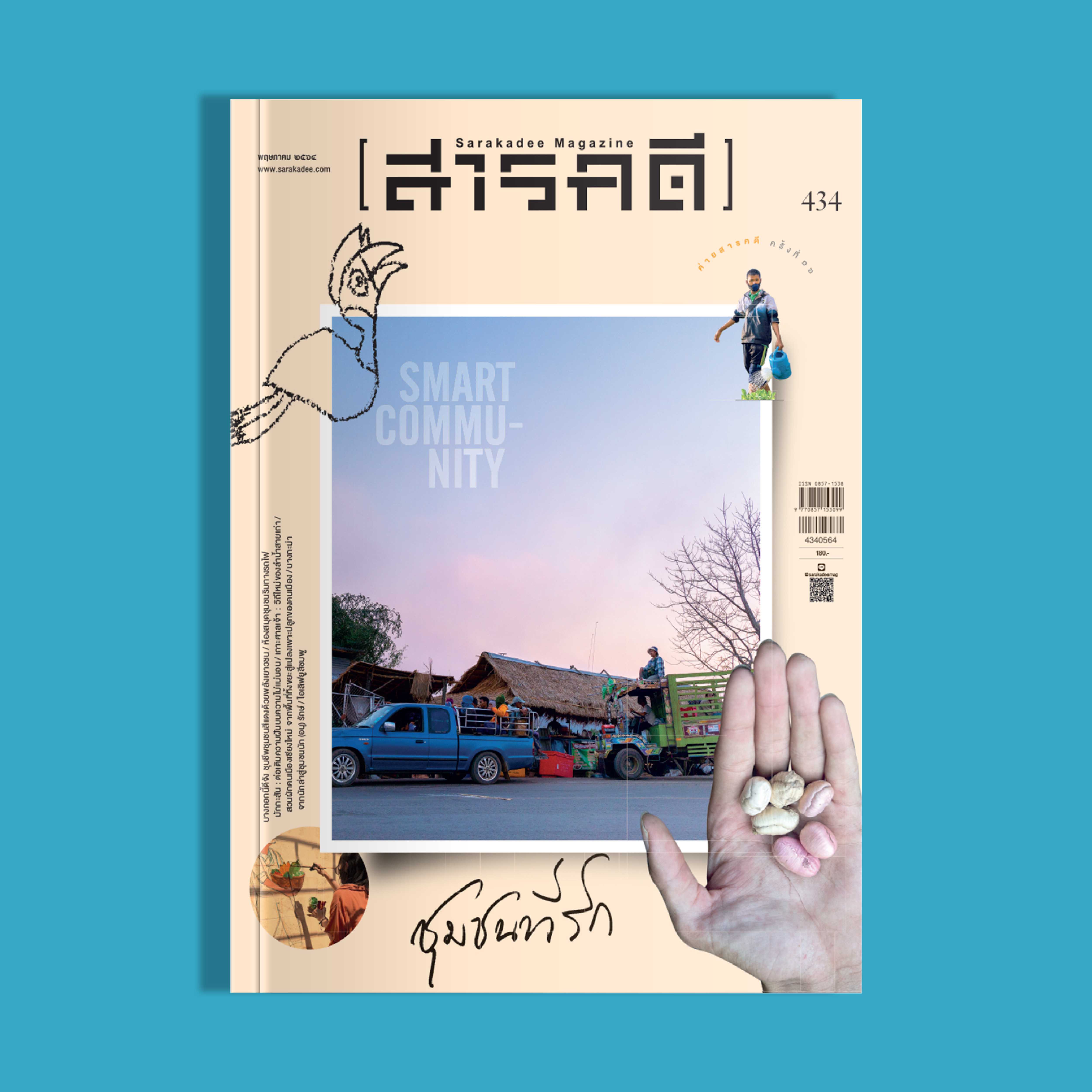 นิตยสารสารคดีฉบับ 434 พฤษภาคม 2564  ชุมชนที่รัก SMART COMMUNITY
