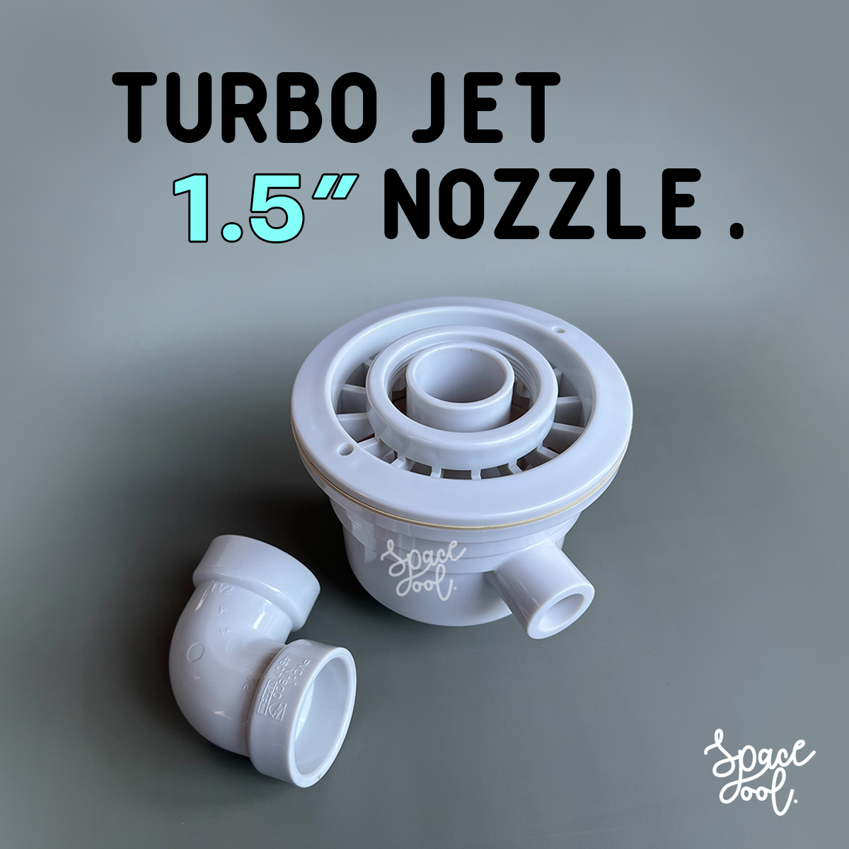 Turbo Jet Nozzle.  หัวพ่นน้ำเทอร์โบเจ็ท สร้างกระแสน้ำไหลและฟองอากาศในสระน้ำ